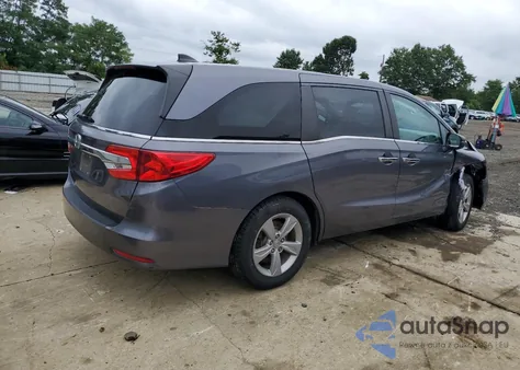 2020 Honda Odyssey Exl from USA, damaged, VIN 5FNRL6H71LB067425